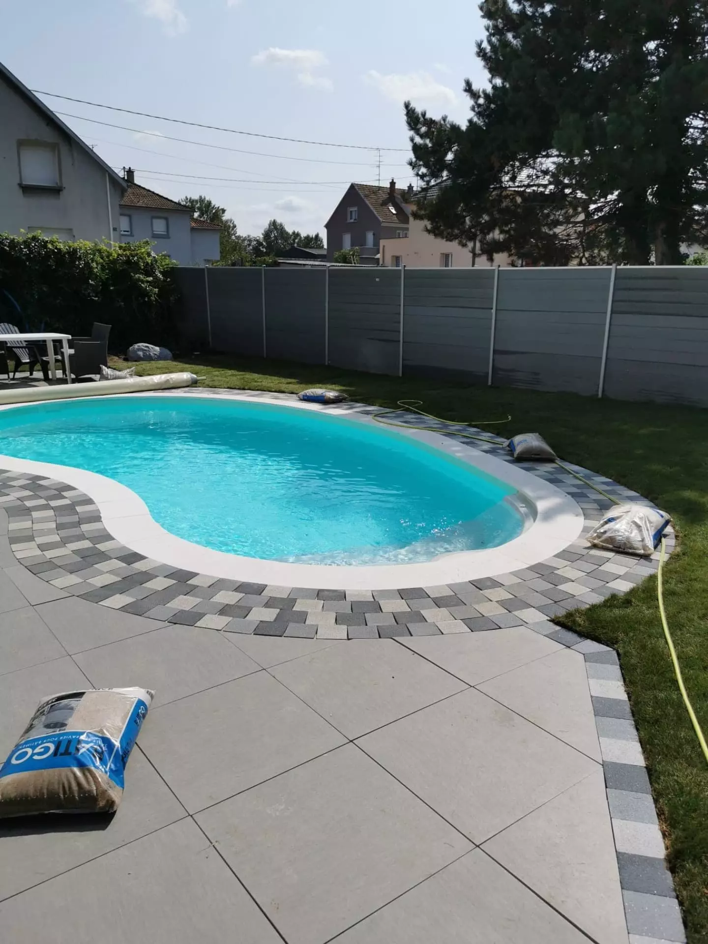 Construction d'une piscine à Mulhouse, Haut-RHin (68)